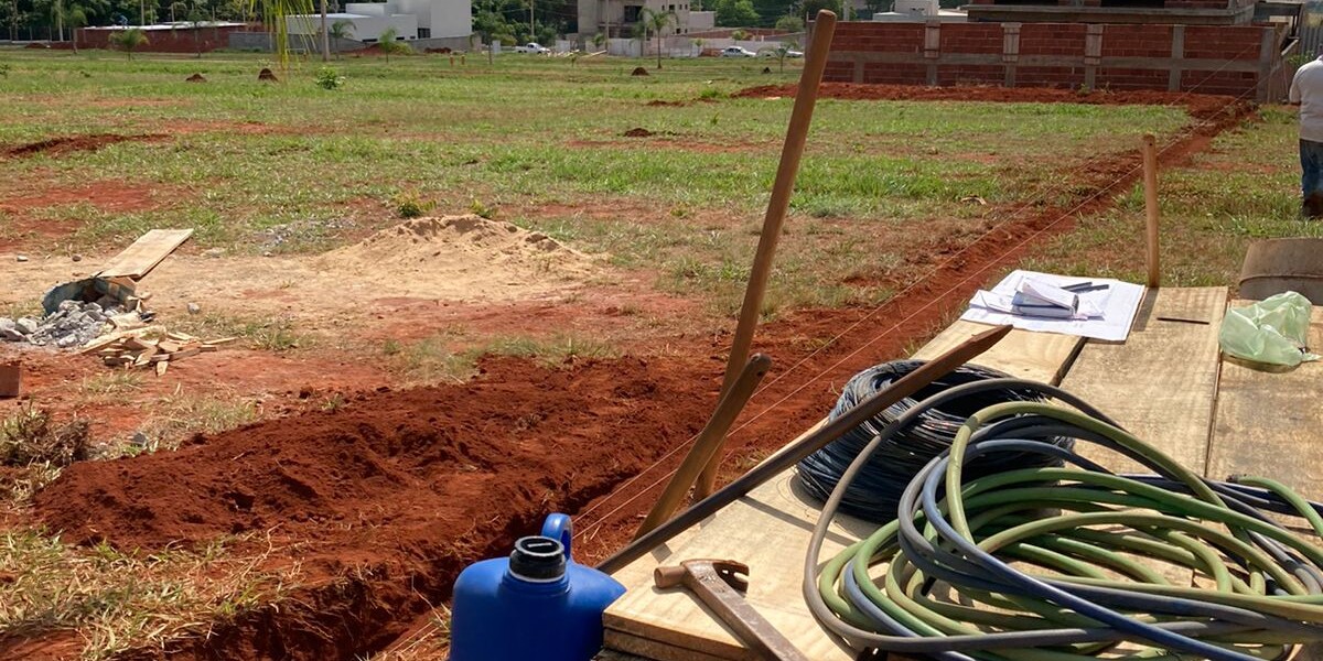 Início da construção da Casa das Brisas em Anápolis